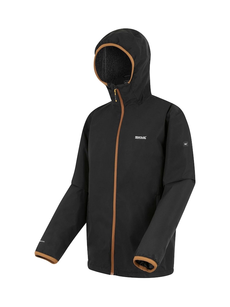 Regatta Black Caspen Waterproof Jacket - Image 9 of 9