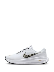 Nike White Animal Revolution 8 Road Running Trainers - Image 2 of 10