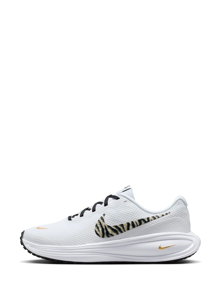 Nike White Animal Revolution 8 Road Running Trainers - Image 2 of 10 Nike White Animal Revolution 8 Road Running Trainers - Image 2 of 10