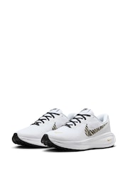Nike White Animal Revolution 8 Road Running Trainers - Image 6 of 10