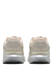 Nike Cream White Structure 26 Road Running Trainers (Extra Wide) - Image 6 of 11