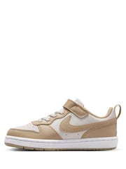 Nike Black Junior Court Borough Low Trainers - Image 4 of 10