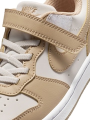 Nike Black Junior Court Borough Low Trainers - Image 9 of 10