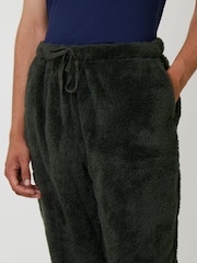 Loungeable Green Sherpa Lounge Joggers - Image 4 of 4