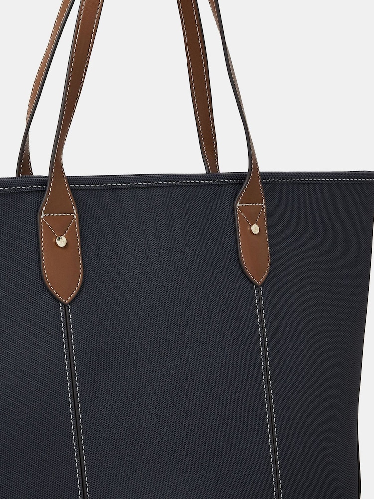 Accessorize Two Tone Zip Tote Bag - Imagen 5 de 5