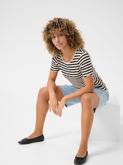 Cream CRRibba Stripe Black T-Shirt - Image 4 of 6
