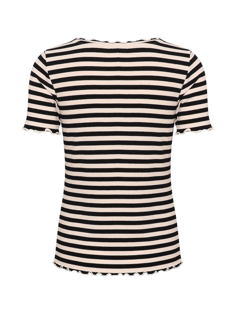 Cream CRRibba Stripe Black T-Shirt - Image 6 of 6 Cream CRRibba Stripe Black T-Shirt - Image 6 of 6