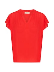 Cream Red CRAllie Blouse - Image 5 of 6