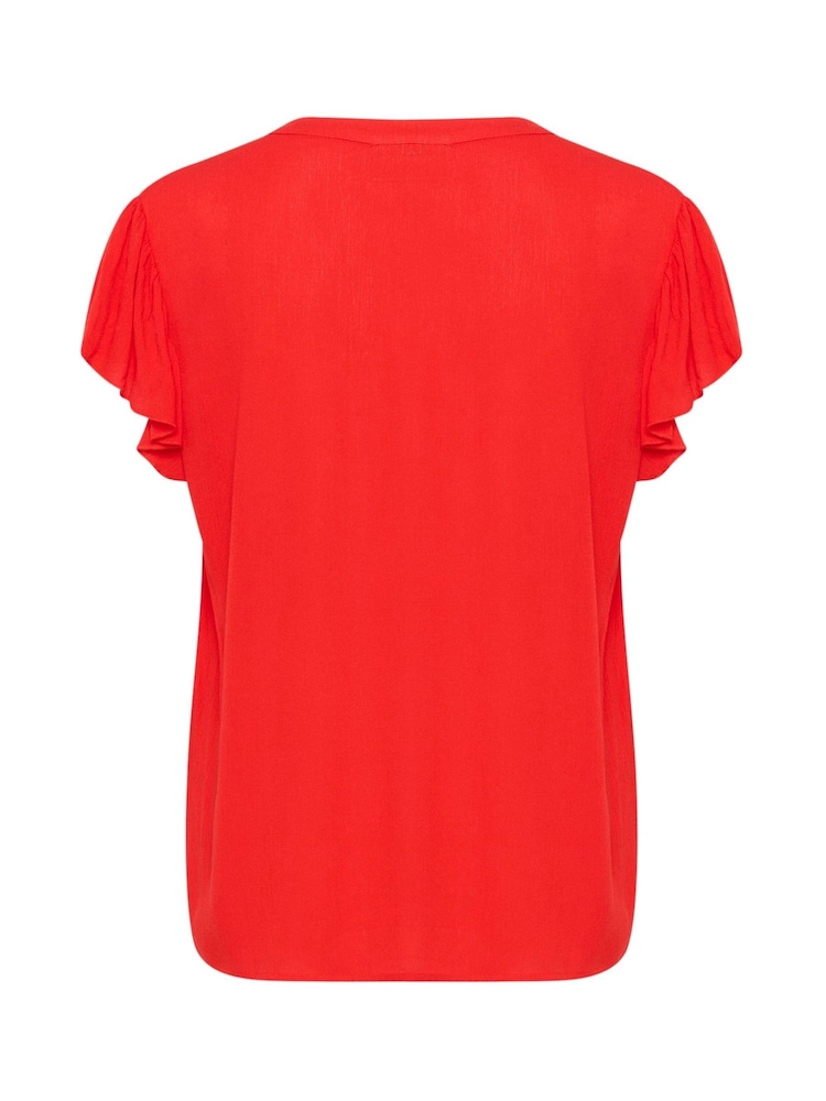 Cream Red CRAllie Blouse - Image 6 of 6 Cream Red CRAllie Blouse - Image 6 of 6