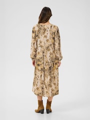 Cream CRAyda Long Sleeve Midi Black Dress - Image 2 of 5