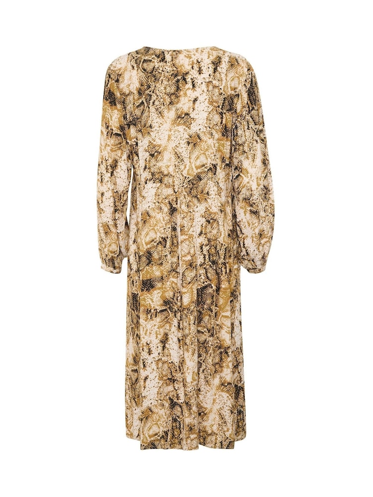 Cream CRAyda Long Sleeve Midi Black Dress - Image 5 of 5