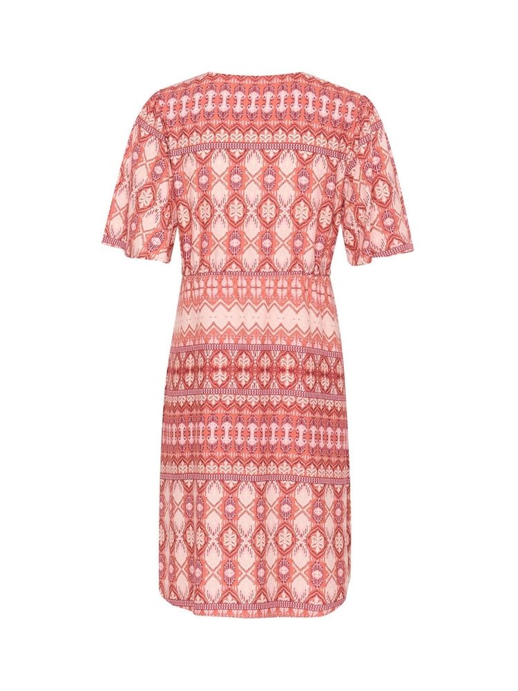Cream Red CRTiah V-Neck Short Sleeve Dress - Image 5 of 5 Cream Red CRTiah V-Neck Short Sleeve Dress - Image 5 of 5