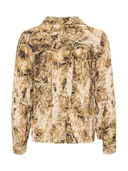 Cream CRAyda Long Sleeve Patterned Black Shirt - Image 6 of 6