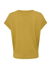 Cream Green CRDela Knit Short Sleeve Top - Image 6 of 6