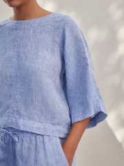 Blue N. Premium Sleeved Top - Image 4 of 7