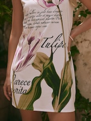 白色/紫色 - 连衣裙 - 11的图像6｝