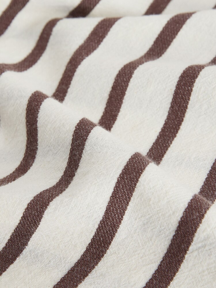 Chocolate Brown Summer Column Skirt With Linen - Image 3 of 3 Chocolate Brown Summer Column Skirt With Linen - Image 3 of 3