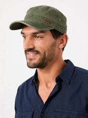 FatFace Green Train Driver Cap - Image 2 of 4