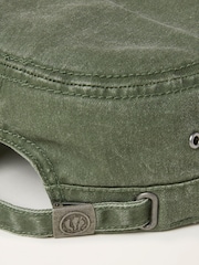 FatFace Green Train Driver Cap - Image 4 of 4