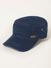 FatFace Navy Blue Train Driver Cap - Image 1 of 2