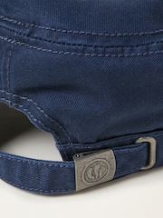FatFace Navy Blue Train Driver Cap - Image 3 of 3