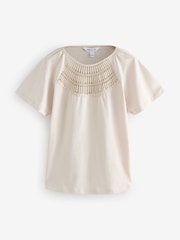 Stone Crochet T-Shirt - Image 1 of 1