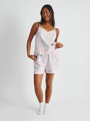 Skinnydip Bow Print Cami and Short Pyjamas Set - Imagem 3 de 7