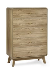 Julian Bowen Beige Ingrid 5 Drawer Chest - Image 2 of 6