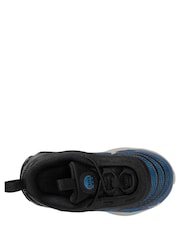 Nike Blue/Black Infant Air Max Fire Trainers - Image 3 of 4