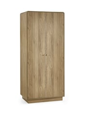 Julian Bowen Beige Ingrid 2 Door Wardrobe - Image 2 of 6