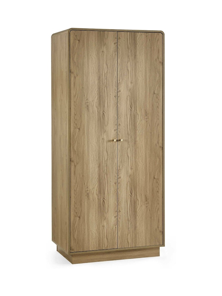 Julian Bowen Beige Ingrid 2 Door Wardrobe - Image 2 of 6