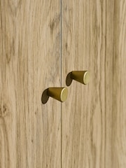 Julian Bowen Beige Ingrid 2 Door Wardrobe - Image 6 of 6