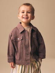 Brown Denim Western Jacket (3mths-10yrs) - Image 1 of 7