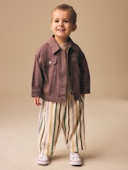 Brown Denim Western Jacket (3mths-10yrs) - Image 2 of 7