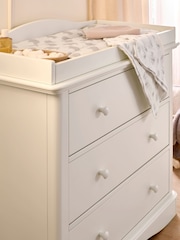 Mamas & Papas White Flyn Furniture Set 2 Piece - Image 3 of 8