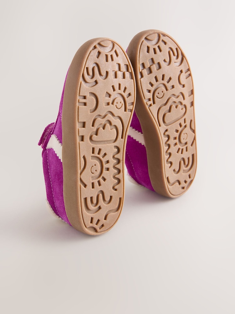 Violet - Ghete sport cu scai și șireturi elastice - Imaginea 5 din 5