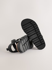 Black Chunky Sandals - Image 3 of 5
