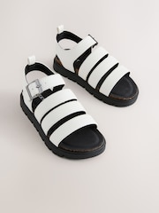Bone White Chunky Sandals - Image 1 of 5