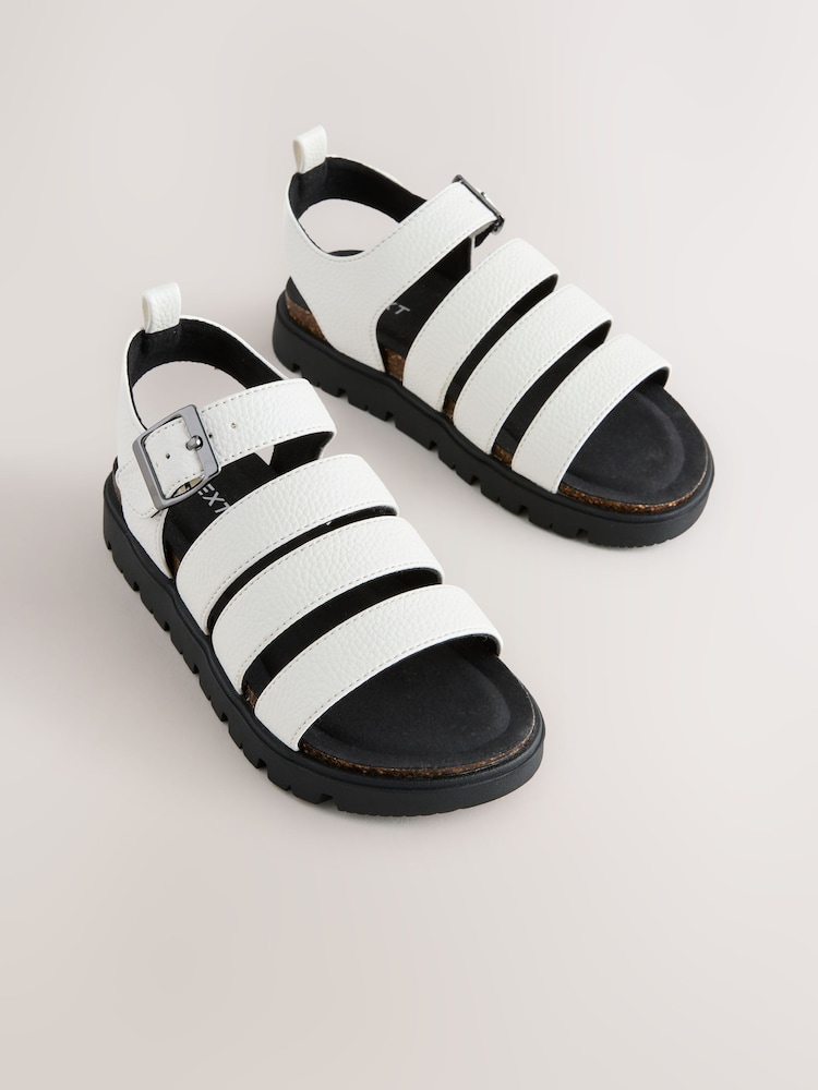 Bone White Chunky Sandals - Image 1 of 5