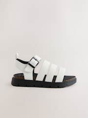 Bone White Chunky Sandals - Image 2 of 5