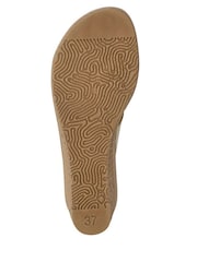 Pavers Gold Extra Cushioned Slip On Wedge Mules - Image 5 of 5