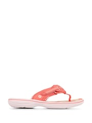 Alaranjado - Touch-Fastening Toe Post Sandals - Imagem 1 de 5
