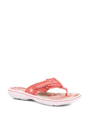Alaranjado - Touch-Fastening Toe Post Sandals - Imagem 2 de 5