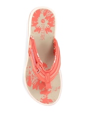 Alaranjado - Touch-Fastening Toe Post Sandals - Imagem 4 de 5