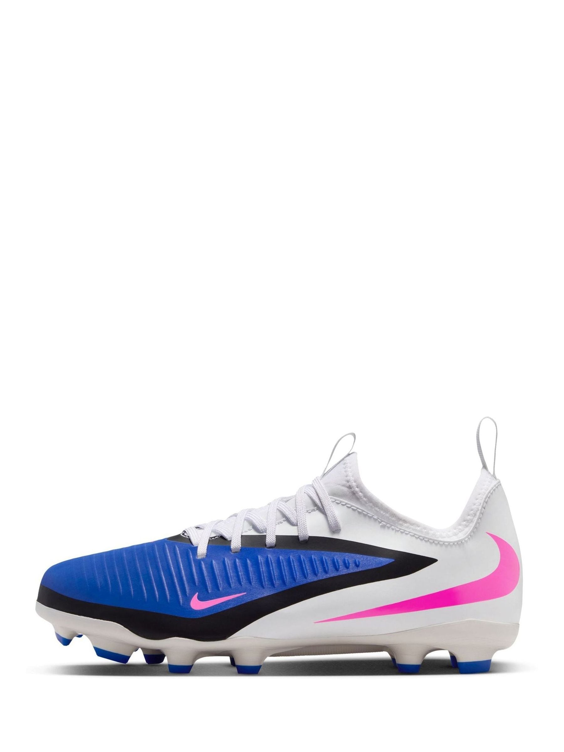 Buy Nike Blue Jr Phantom 6 Multi Ground Low Academy Football Boots