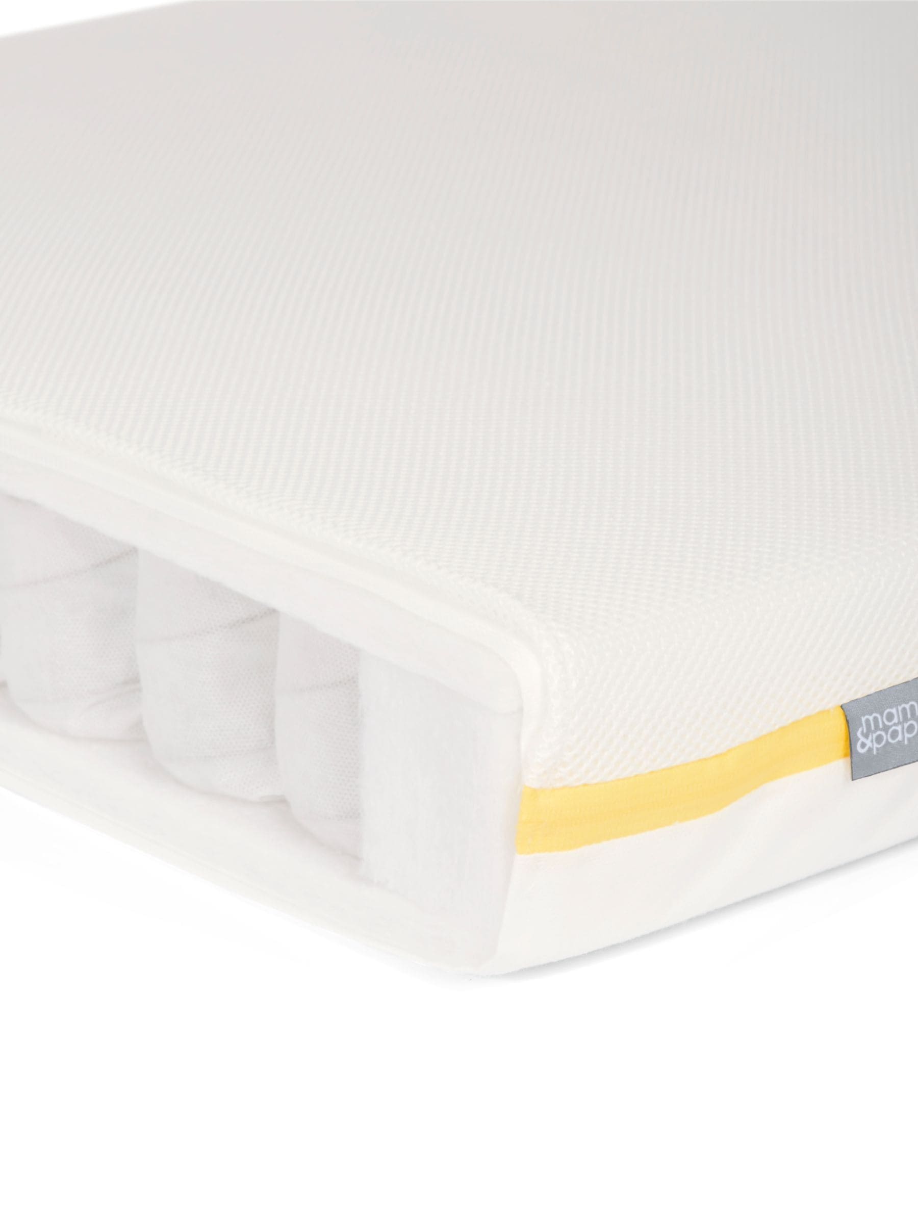 Mamas & Papas Cotbed Mattress - White - Image 2