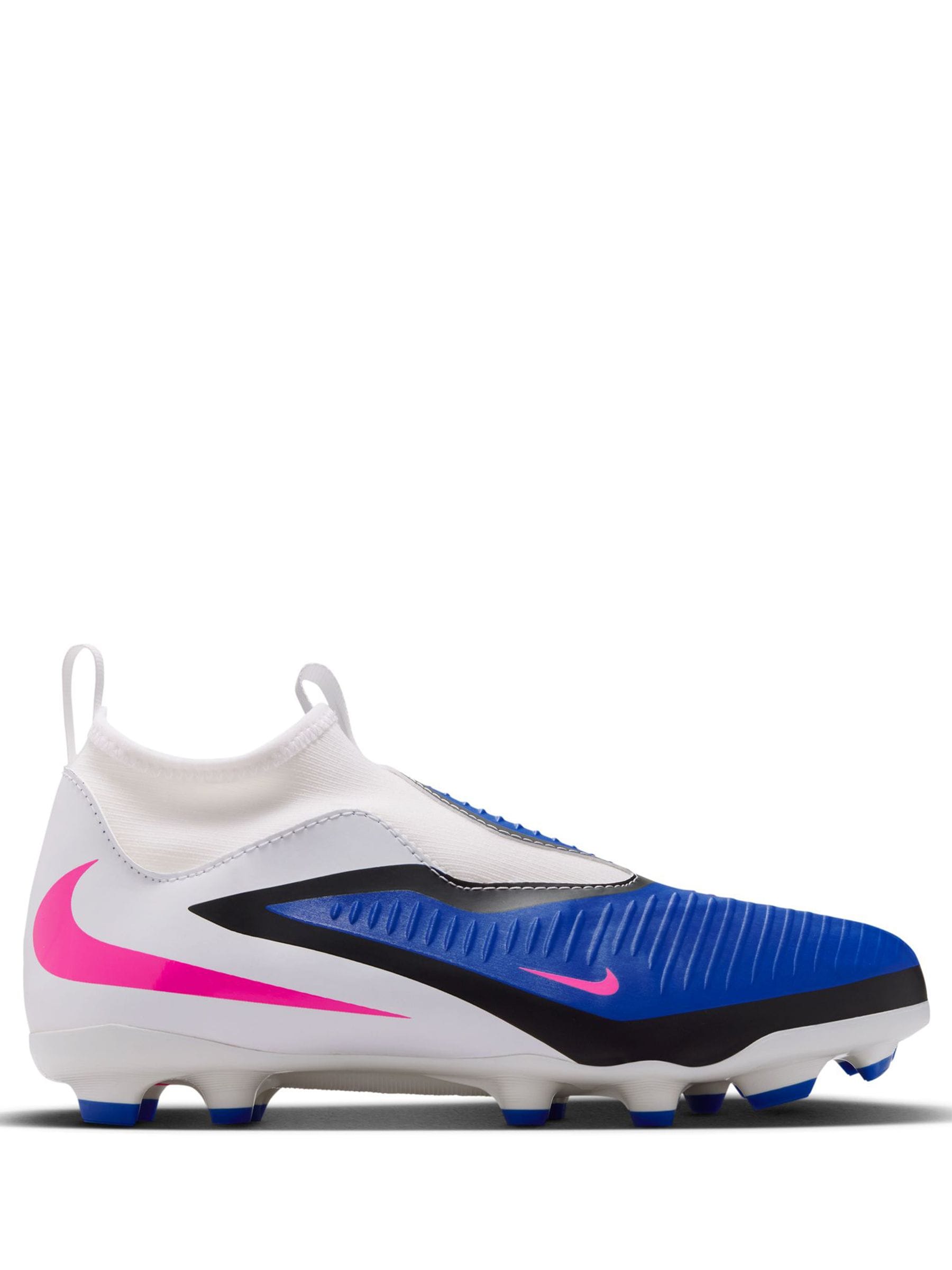 Buy Nike Blue Jr Phantom 6 High Academy Football Boots from Next