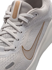 Nike Light Grey Gold Youth Stellar Ride Trainers - Image 11 of 11