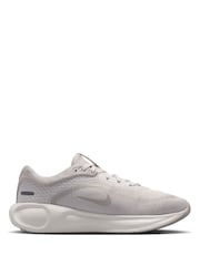 Nike Light Grey Gold Youth Stellar Ride Trainers - Image 3 of 11