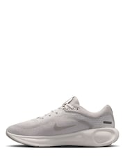 Nike Light Grey Gold Youth Stellar Ride Trainers - Image 4 of 11